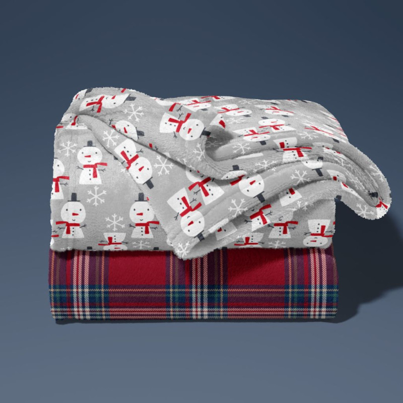 Soft Knit FROZEN2 Gray / Red